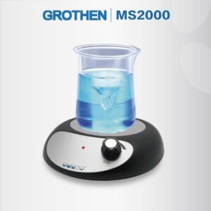Magnetic Stirrer Magnetic Stir Plate 3000RPM Lab Stirrers with Stir Bar Max Stirring Capacity 3000mL Magnetic Mixer (No Heating)